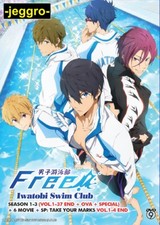Anime DVD Free - Iwatobi Swim Club COMPLETE SET Season 1-3 OVA SP Movie ENG DUB