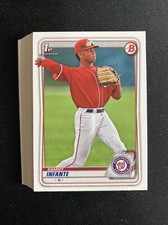 2020 Bowman Draft Paper Sammy Infante Bowman 1st Lot Of 25 Cards! INVEST!
