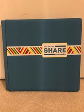 Creative Memories 12x12 Fast2Fab Album Blue - pre-designed pages NEW