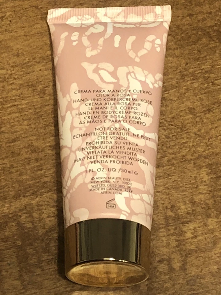 Aerin Rose Hand & Body Cream 1 oz 30ml Travel Mini Size ~ Brand New!! 💖 - Image 2 of 2