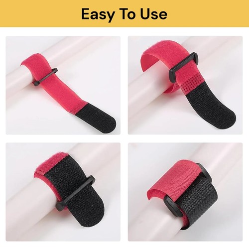 Fishing Rod Tie Strap Tackle Wrap Band Pole Holder Fastener Fishing Accessory - Picture 6 of 12