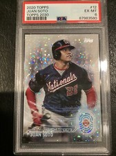 2020 JUAN SOTO TOPPS 2030 PSA Graded 6 EX-MINT #T2030-12 Nationals Yankees Card