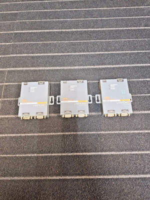 Lot fo 3 LANTRONIX UDS2100 2-PORT UNIVERSAL DEVICE SERVER SDS2101