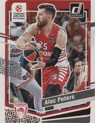 2023-24 Panini Donruss EuroLeague - Alec Peters #44