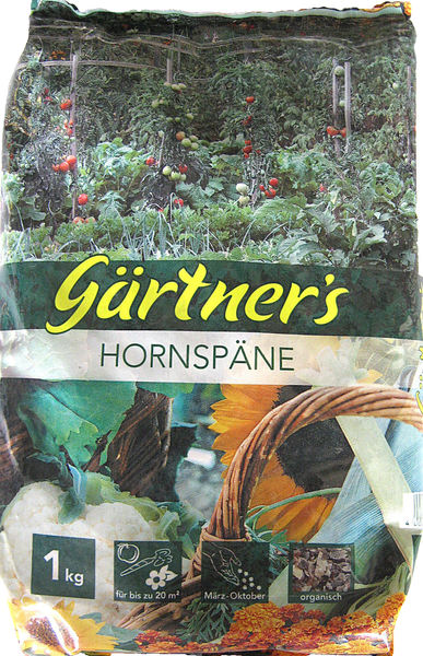 HornspäNe 1 Kg GäRtners HorndüNger NaturdüNger StickstoffdüNger GartendüNger-image