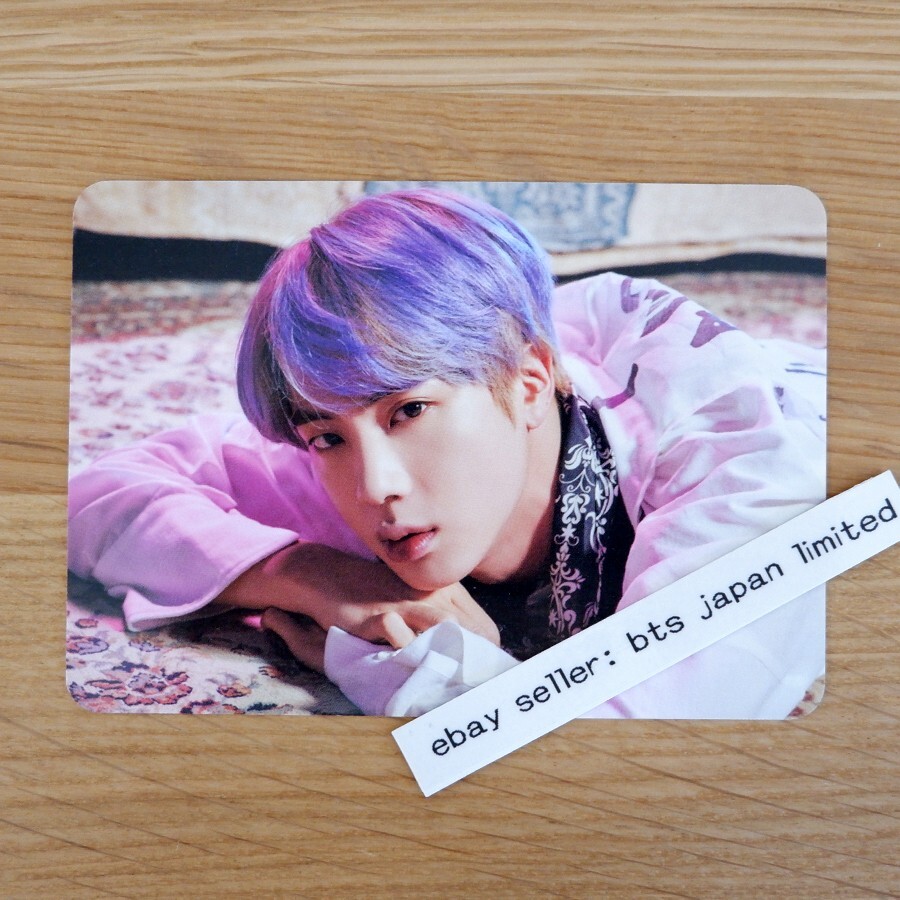 BTS 2019 매직샵（MAGICSHOP）韓国公演 ペンミ トレカ付き ジン BTS FANMEETING VOL.5 MAGIC SHOP Official Mini Photo card JIN