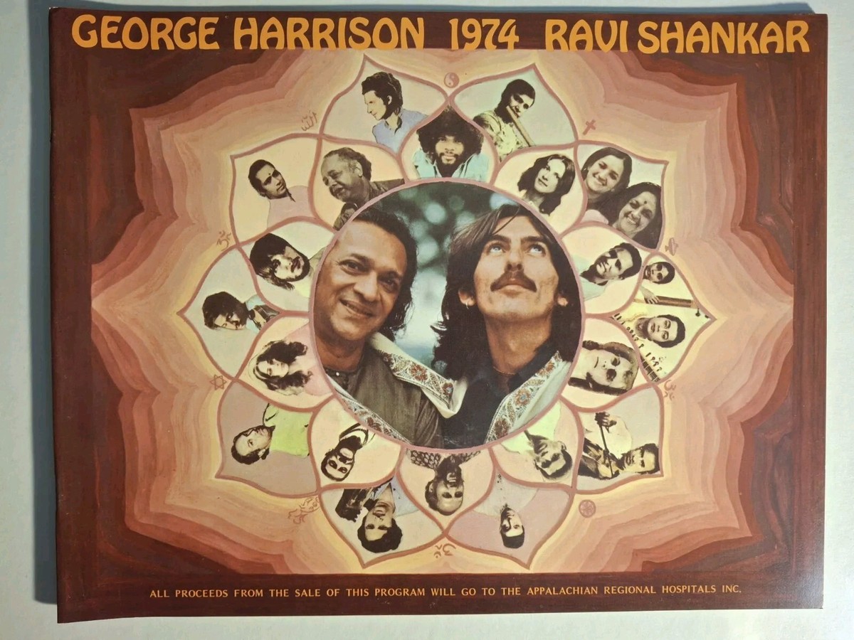 George Harrison & Ravi Shankar 1974 Dark Horse Tour Concert