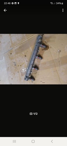 VW Polo 6N2 Golf 4 Seat Arosa Einspritzleiste 036133319B