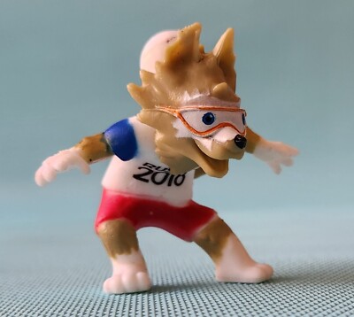 ZABIVAKA mascot RUSSIA 2018 FIFA WORLD CUP figure #4 PLASTIC rare