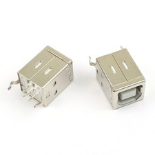 20Pcs USB 2.0 Type B Female 4 Pin DIP PCB Socket Connector For Printer Port