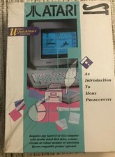 INTRODUCTION TO HOME PRODUCTIVITY Atari 1040/Mega/TT ST NEW Disk Word, Data, Cal