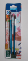 Stylex Aquarellpinsel 3Er Set GrößE 2-4-6 Haarpinsel Malpinsel Schulpinsel