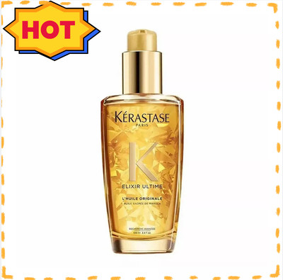 2025 Neu Kerastase Elixir Ultime L' Huile Original Hair Oil 3.4 oz DE