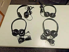 4 Pair Koss Visteon Stereophones Headphones ~Free Shipping~