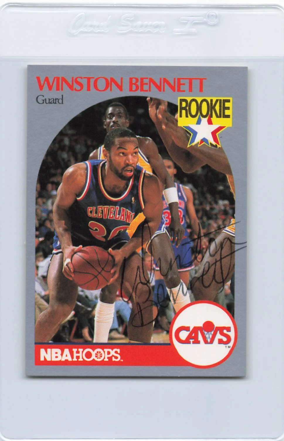 Winston Bennett trading card