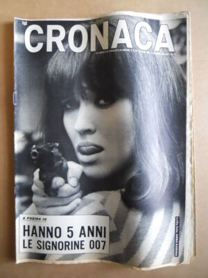 CRONACA n�35 1966 Anna Karina cover  [D24]