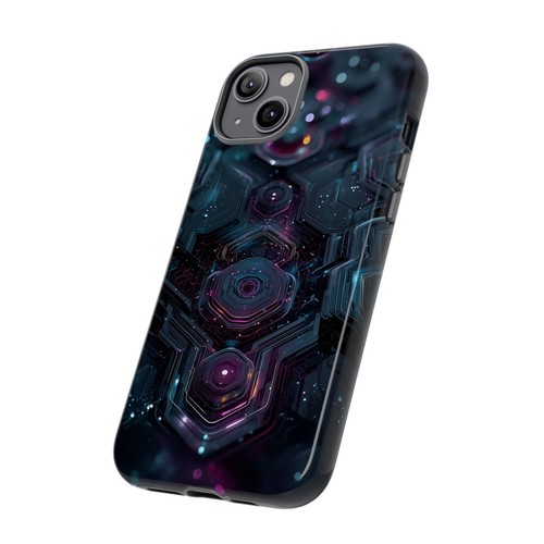 Neon Matrix Geometry - Phone Cover Case for iPhone | Galaxy | Pixel - Zdjęcie 77 z 255