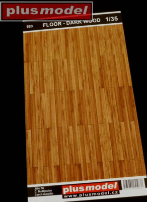 PlusModel Floor Dark Wood 1:35 For Model Kit Diorama New