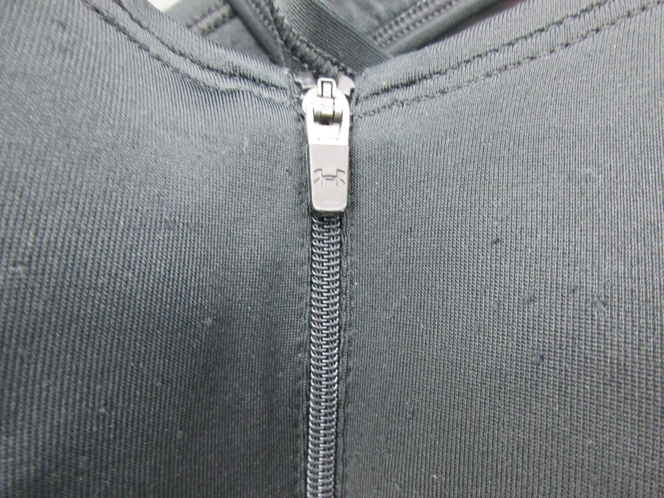 Under Armour Size S Women's Black Front Closure Wire Free Athletic Bra 1A - Image 3 of 4