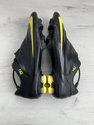 最終値下げ【ナダル】Nike テニスシューズ ブラック/イエロー　25cm Nike Mercurial Vapor 5 FG Blackout Football Soccer Cleats US11