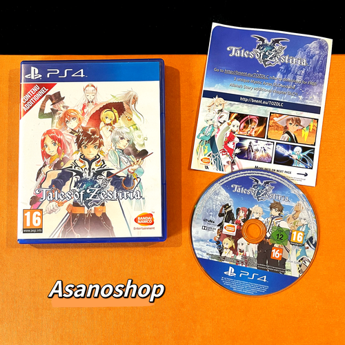 Jeu PS3 Tales Of Zestiria - Version FR Neuve Sous Blister - Bandai Namco