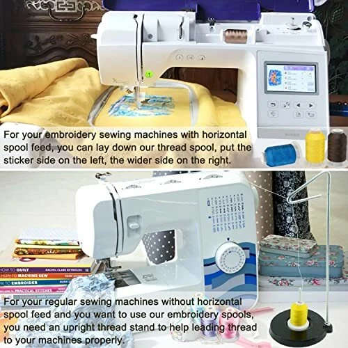 40 Colors Polyester Embroidery Machine Thread Kit 500M(550Y) Each Sewing Machine - Image 4 of 4