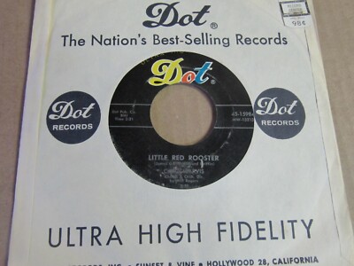 Carol Jarvis - Little Red Rooster/Careless Love 45 DOT Rockabilly Teen Rock
