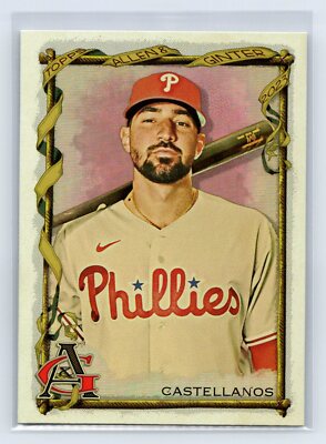 2023 Topps Allen & Ginter Nick Castellanos #189 Hot Box Foil