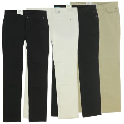 MAC Angela Stretchjeans Damen Super Slim Pants Hose Gabardine Weiß Beigee