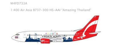 1/400 Air Asia B 737-300  Amazing Thailand  Miniature Models M4FD733A