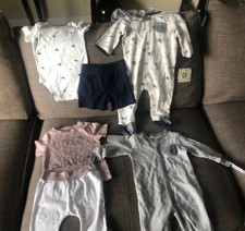 7 Piece Lot Baby Boy 6 Month Clothes New Carter’s NWT