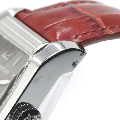 Baume & Mercier Hampton Silver Men かさ