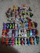 Hot Wheels Lot of 55 Die Cast Cars Toys Various Cars Planes Helicopters Bikes