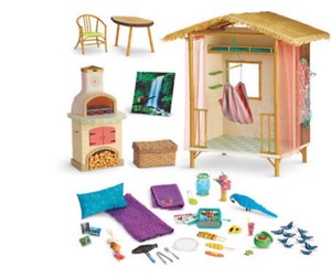 american girl lea rainforest house