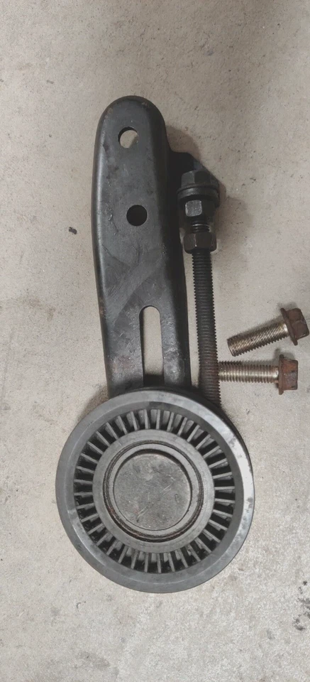 Soporte de polea loca correa de transmisión de CA Subaru 1995-2009 soporte tensor genuino completo Foto 2 de 4