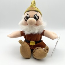 Disney Store Exclusive Snow White  The seven Dwarfs DOC bean bag toy free ship