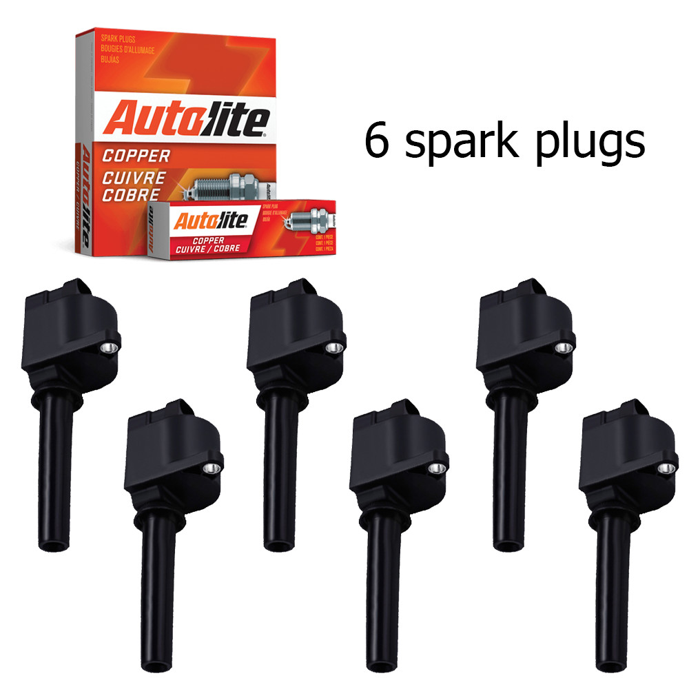 Ignition Coil  Autolite Spark Plug for Chevrolet Epica Suzuki Verona 2.5L UF552