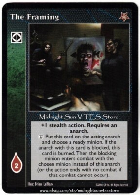 The Framing Twilight Rebellion V:TES VTES Vampire CCG