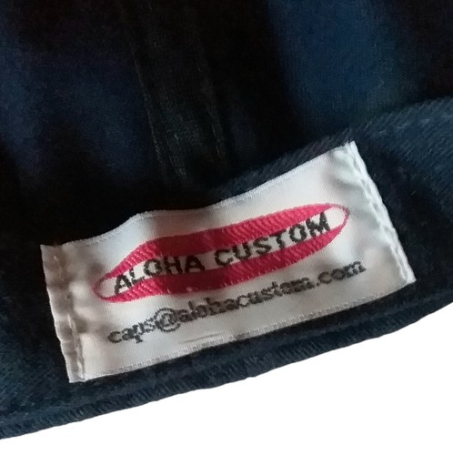 Aloha Custom Cap Hat Adult Dark Blue - Picture 7 of 7