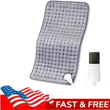 Electric Heating Pad Heating Levels Auto Shut Off Machine Back Mat 9-Level US