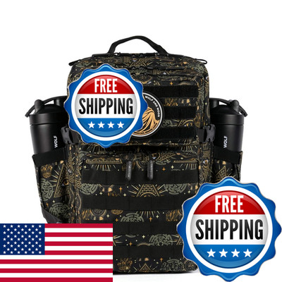 Wolfpak 35L Athletic Gym Backpack - Durable 1000D Waterproof Oxford Material
