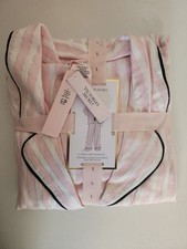 Victoria's Secret Signature Flannel Pajamas Size Large