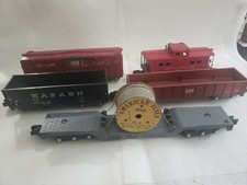 Lot Of 5 , Vintage 1950 s, American Flyer Train Cars