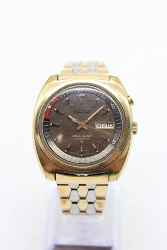 F Vintage Gents Seiko Bell-Matic Automatic Running Wristwatch, Not Working