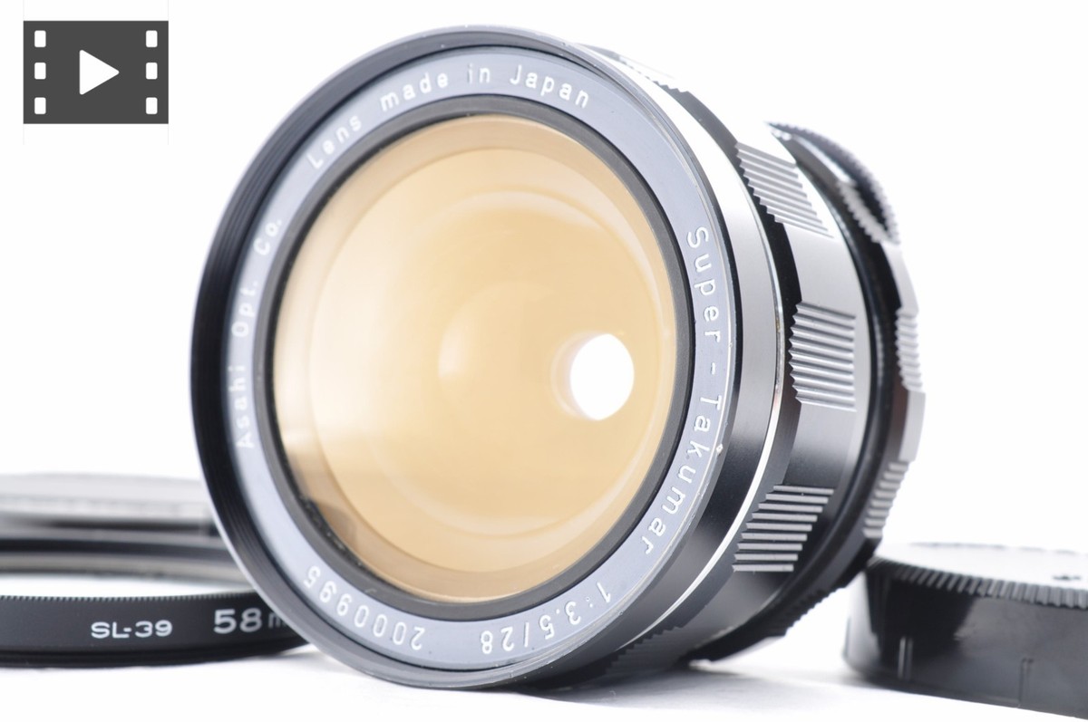 N.MINT] Pentax Super TAKUMAR 28mm f/3.5 Wide Angle Lens M42 Mount