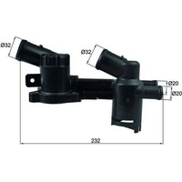 Mahle Th 52 Thermostat KüHlmittel FüR Skoda Vw Audi Seat Golf Polo Beetle A1