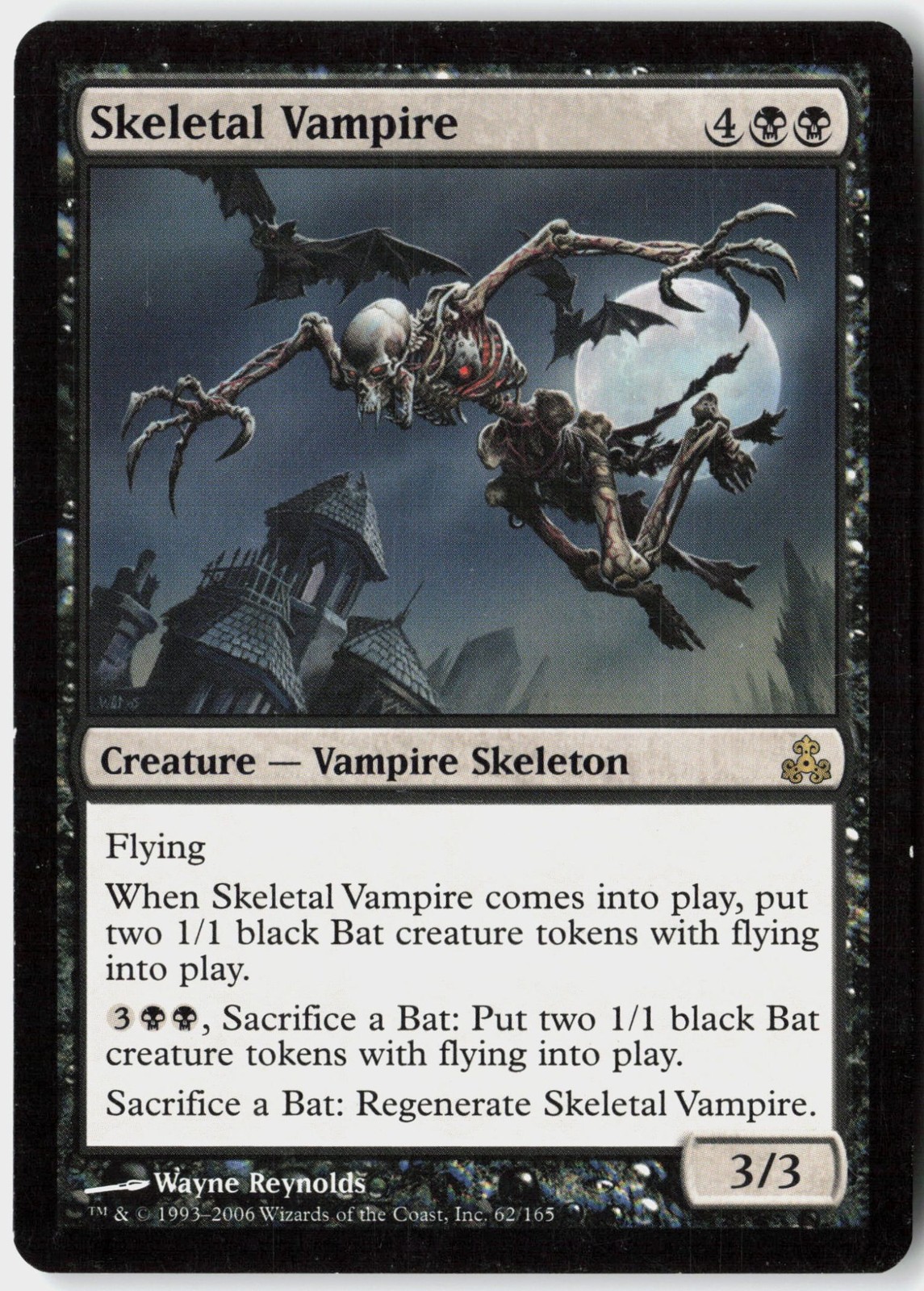 Magic - Skeletal Vampire Guildpact [GPT - 62] NM Rare