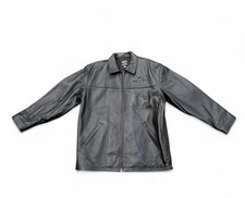 Orange County Choppers Classic Black Leather Jacket Size XL Men
