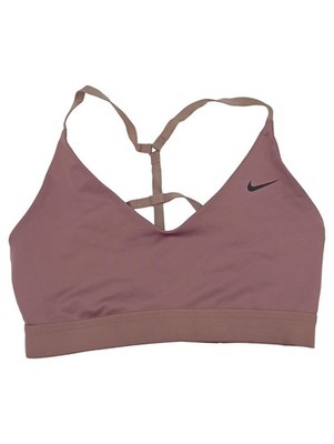 Nike Sport BH Damen Größe 36 Rosa Sportlich Indy Light Support
