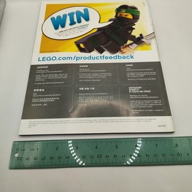 Original Lego (70615) The Ninjago Movie Instruction Manual ONLY For Fire Mech